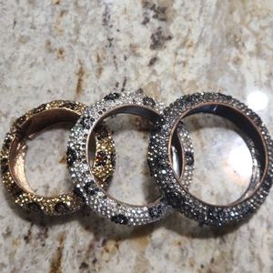 (3) Bebe Bangles.